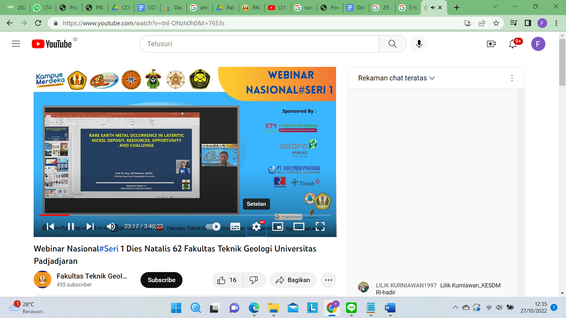 bukti screenshoot webinar